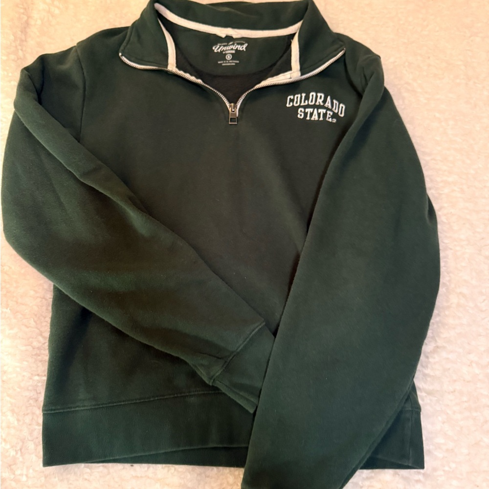 Rewind Green V-Neck Sweater Cozy Style